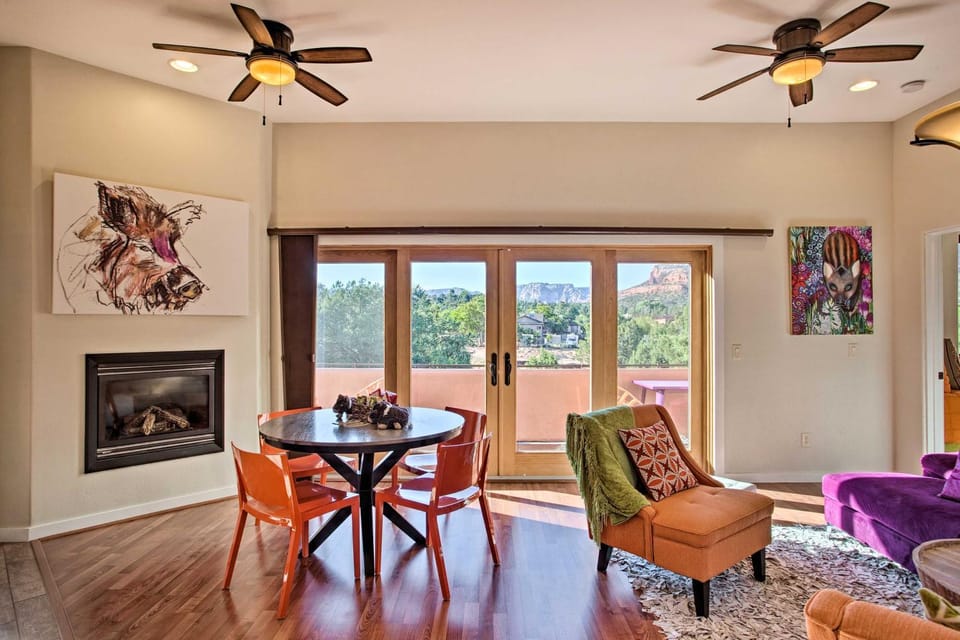 Furnished Patio and Views West Sedona House! House in Sedona