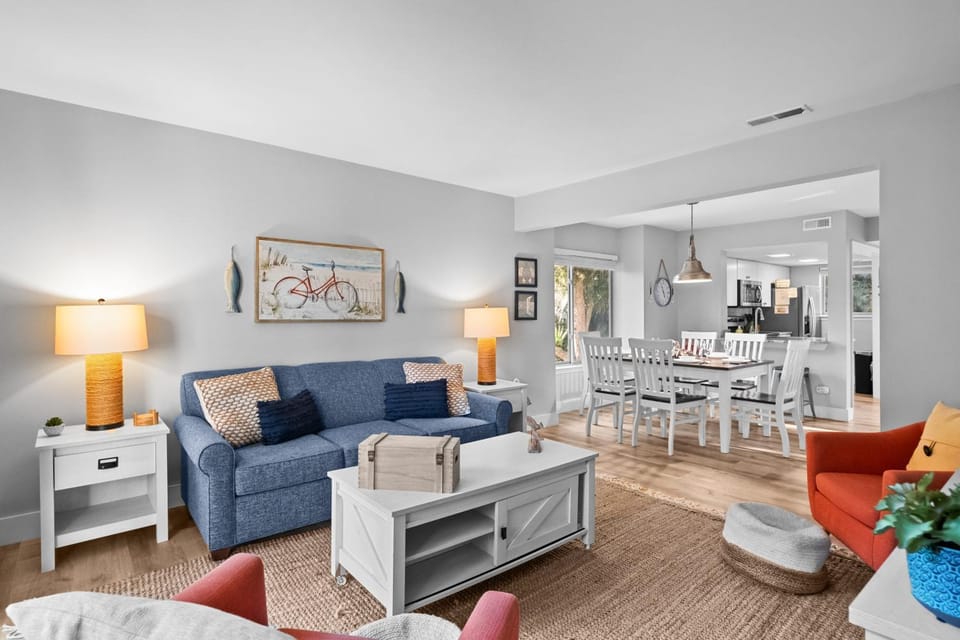 Family-Friendly Hilton Head Villa: Walk to Beach Villa in South Forest Beach