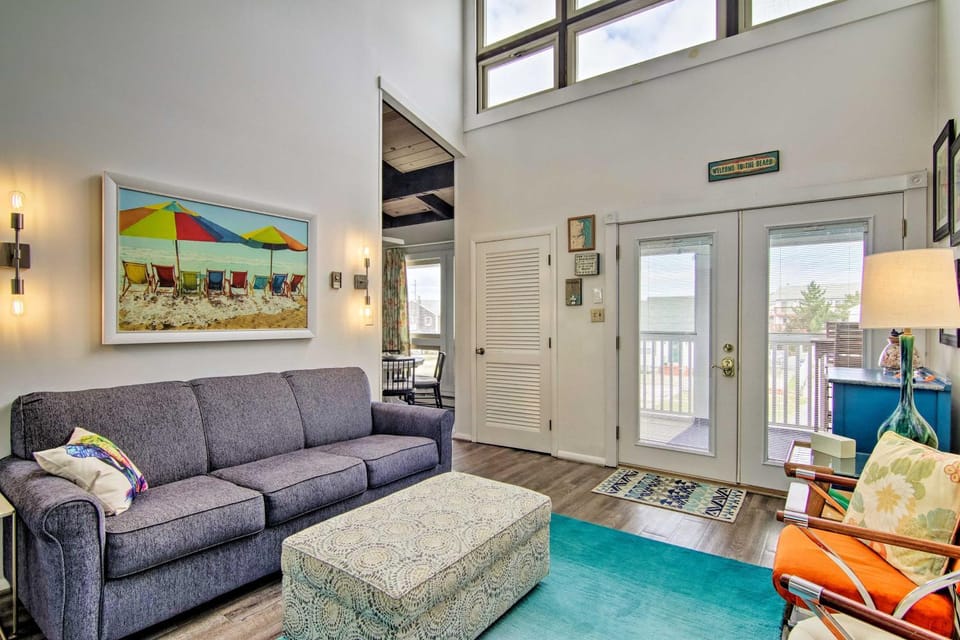 Walk to Dewey Beach: Bright Condo w/ Balcony! House in Dewey Beach