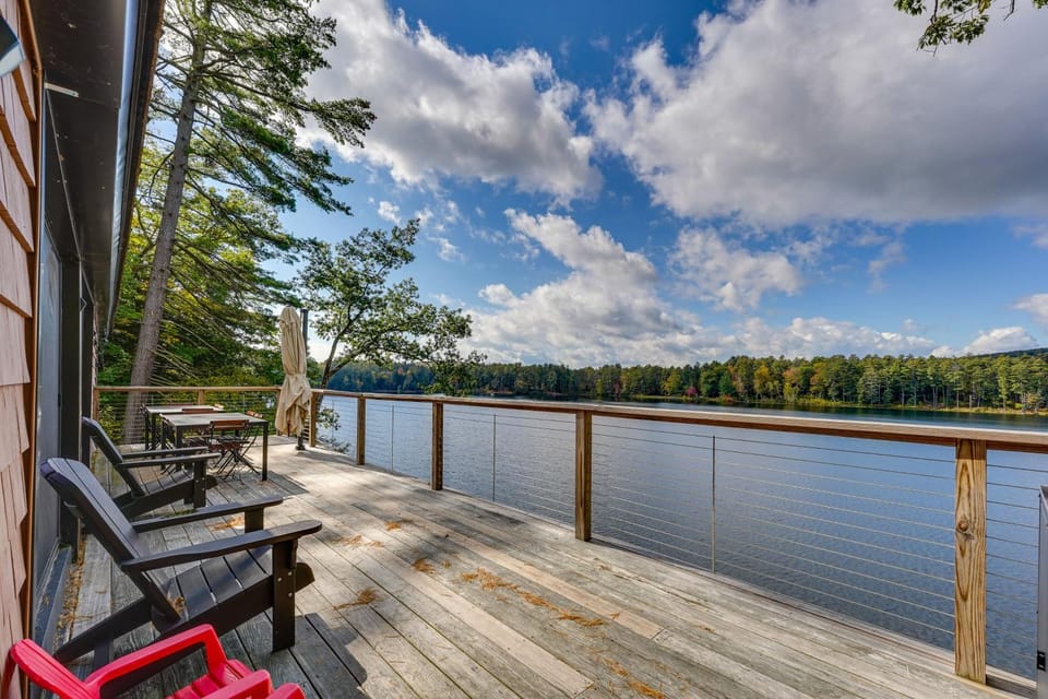 Orwell Cabin on Sunrise Lake w/ Private Dock & BBQ Cabin in Lake Champlain