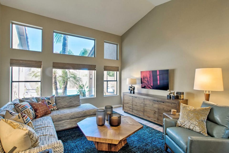 4 Mi to TPC Scottsdale: Family Home w/ Hot Tub! House in Scottsdale