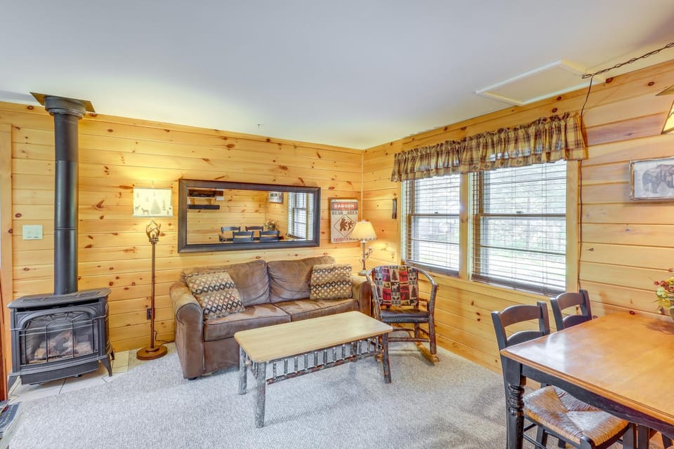 Lake Pleasant Cabin on 3 Acres w/ Private Beach! Cabin in Capital District, NY, USA