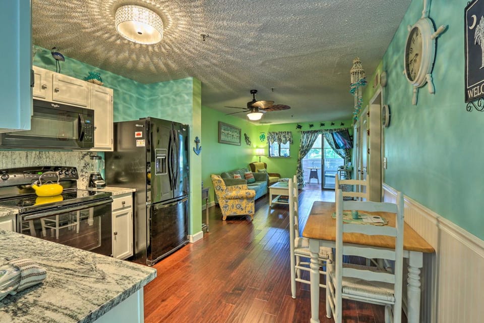 Beach + Pool Access: Colorful Hilton Head Condo! House in Hilton Head Island