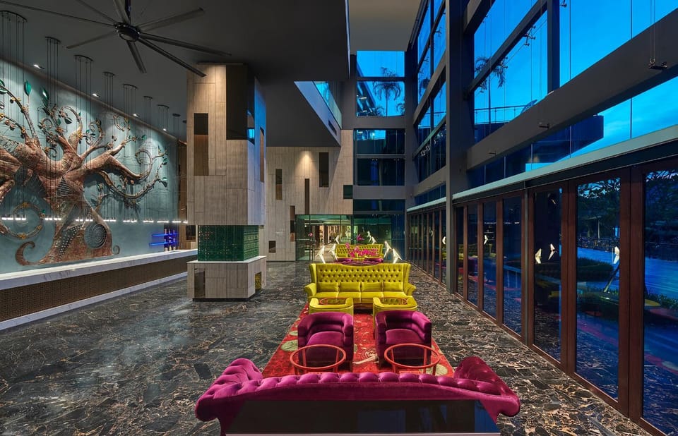 Lobby or reception, Seating area