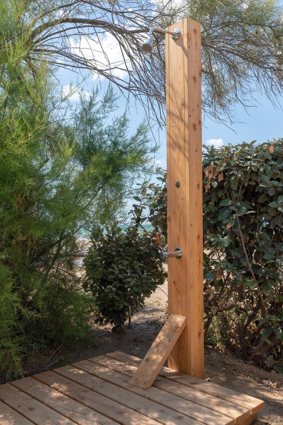 Garden, Sea view