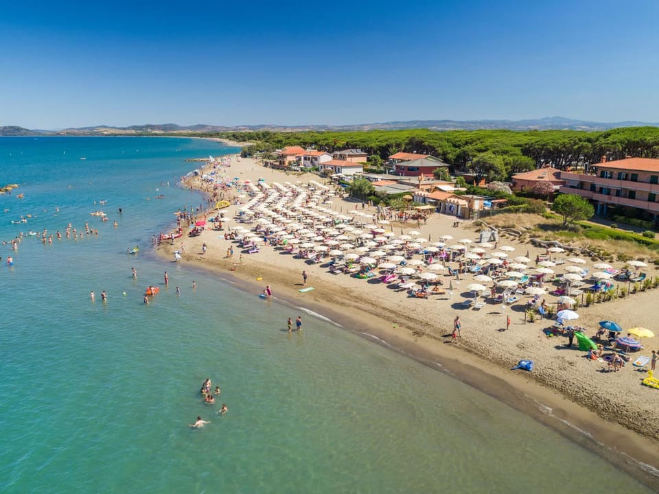 Bird's eye view, Beach