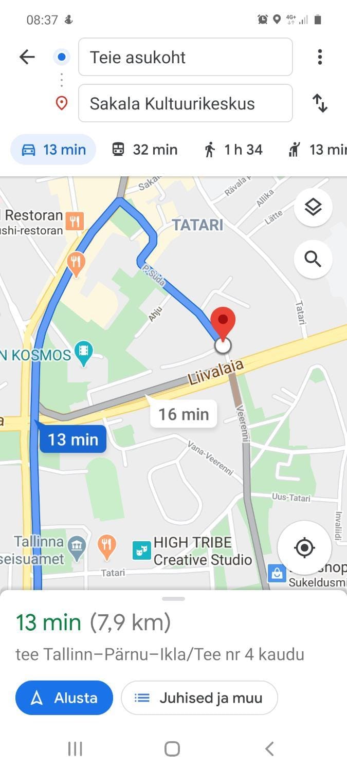 3 room central apartmend 90m2 parking for one car fifth floor and the building does not have an elevator Apartment in Tallinn