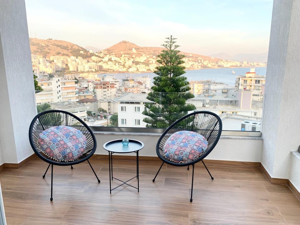 Day, Natural landscape, View (from property/room), Balcony/Terrace, Sea view