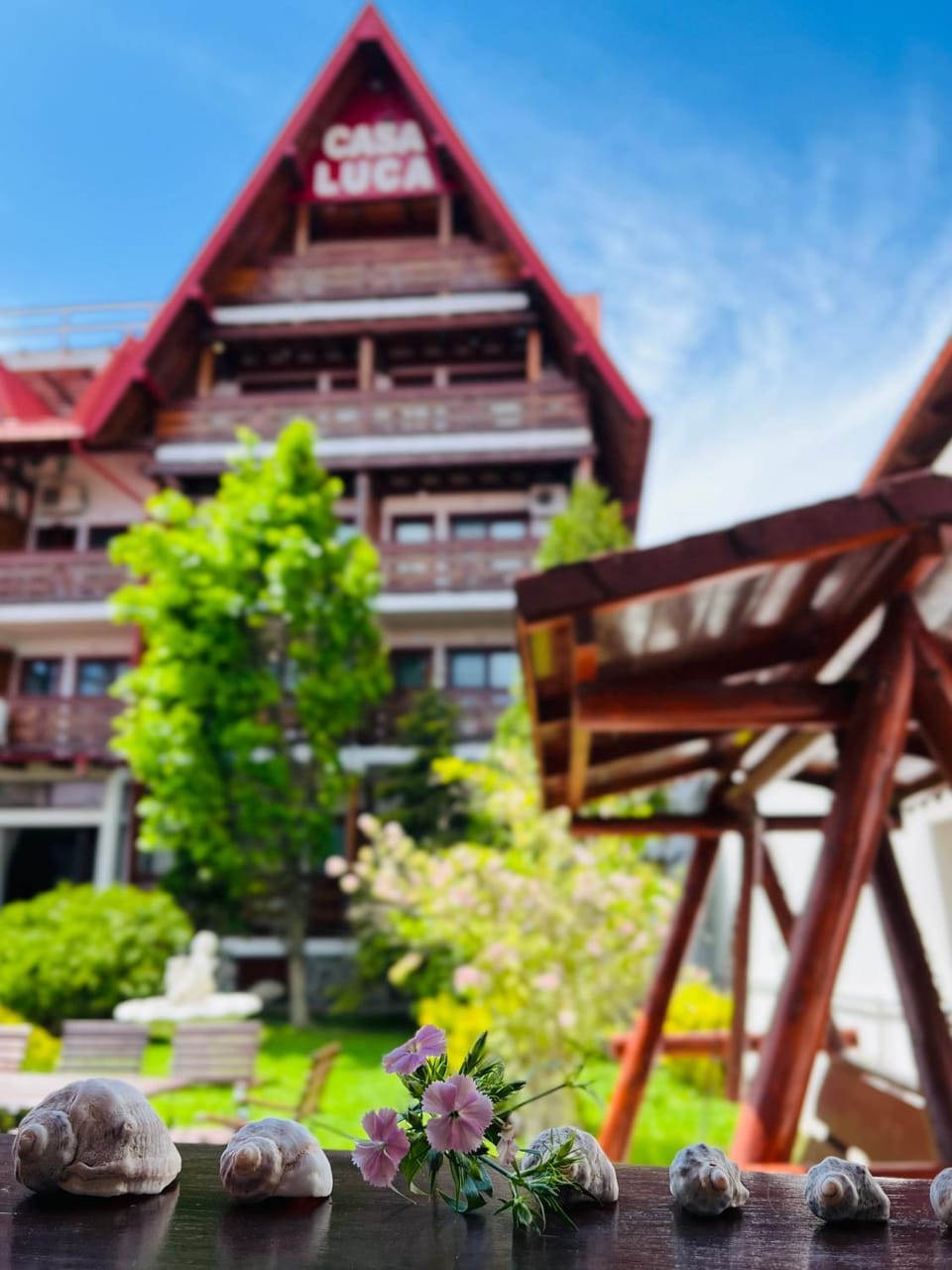 Property building, Day, Garden view