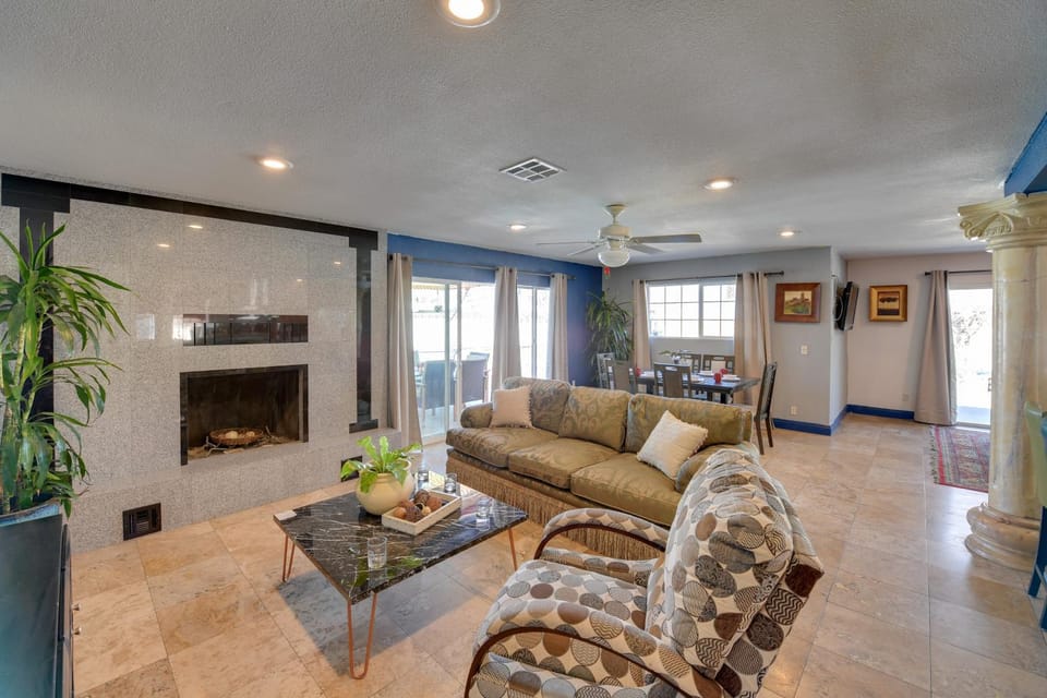 Elegant Home w/ Pool Table: 3 Mi to Vegas Strip! House in Las Vegas