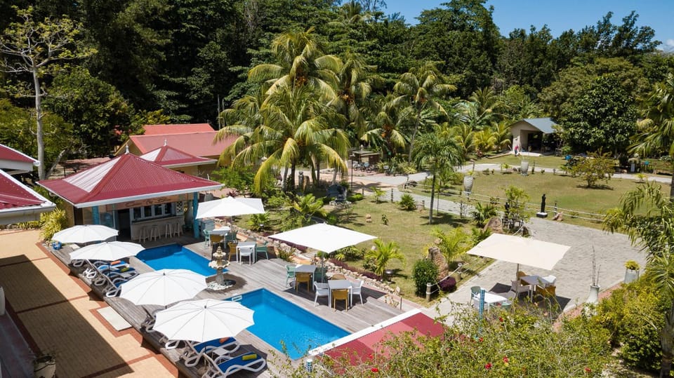 Bird's eye view, Swimming pool