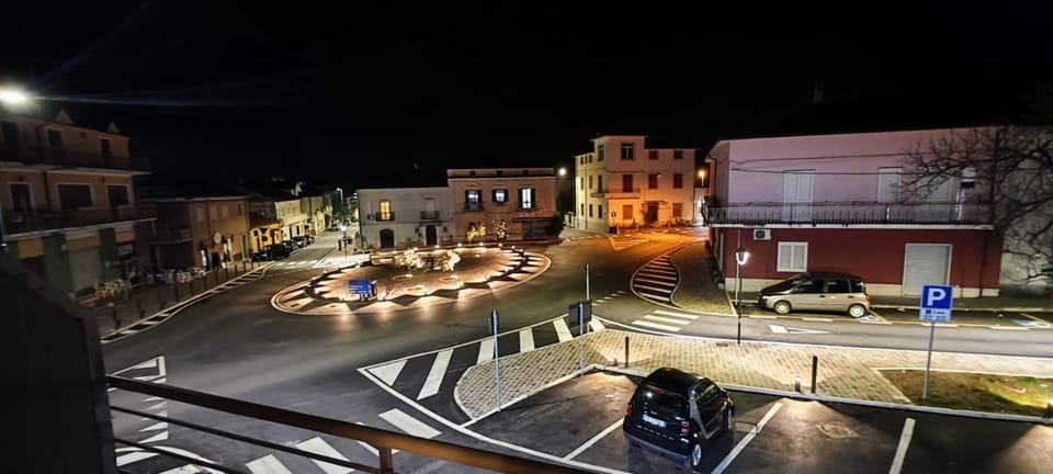 Night, Neighbourhood, City view, Street view, Location, Parking