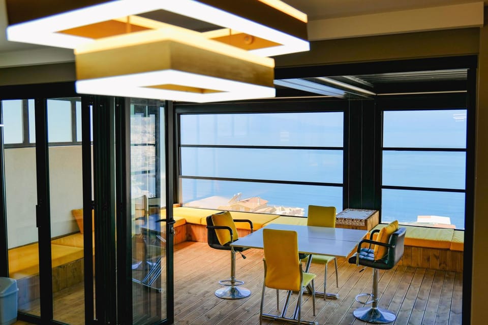 Seating area, Sea view