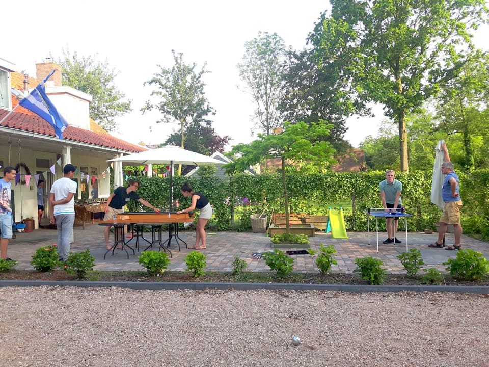 People, Garden, Garden view, group of guests