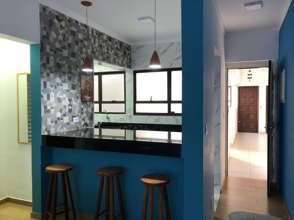 Living room, kitchen