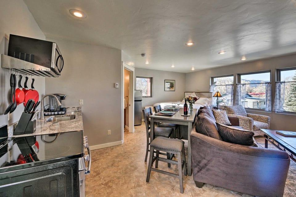 Cozy Mountain Studio By Main Street & Hot Springs! Apartment in Buena Vista