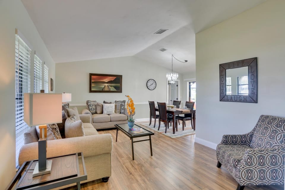 Canal-Front Retreat w/ Dock in Cape Coral! House in Cape Coral