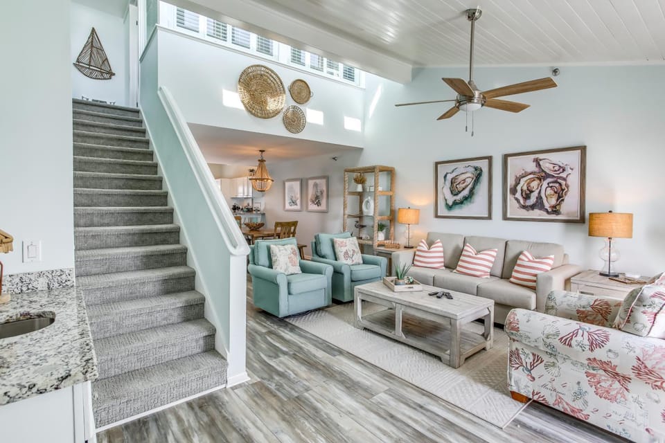 'Salt & Light' Oceanfront Condo w/ Pool & Elevator House in Ocean Isle Beach