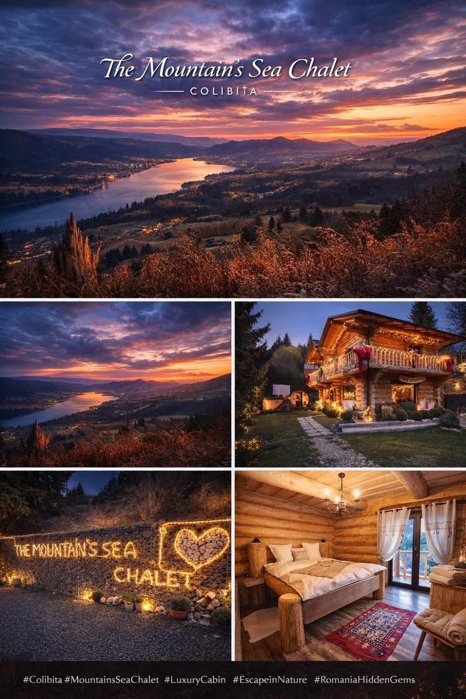 The Mountain's Sea Chalet Villa in Romania