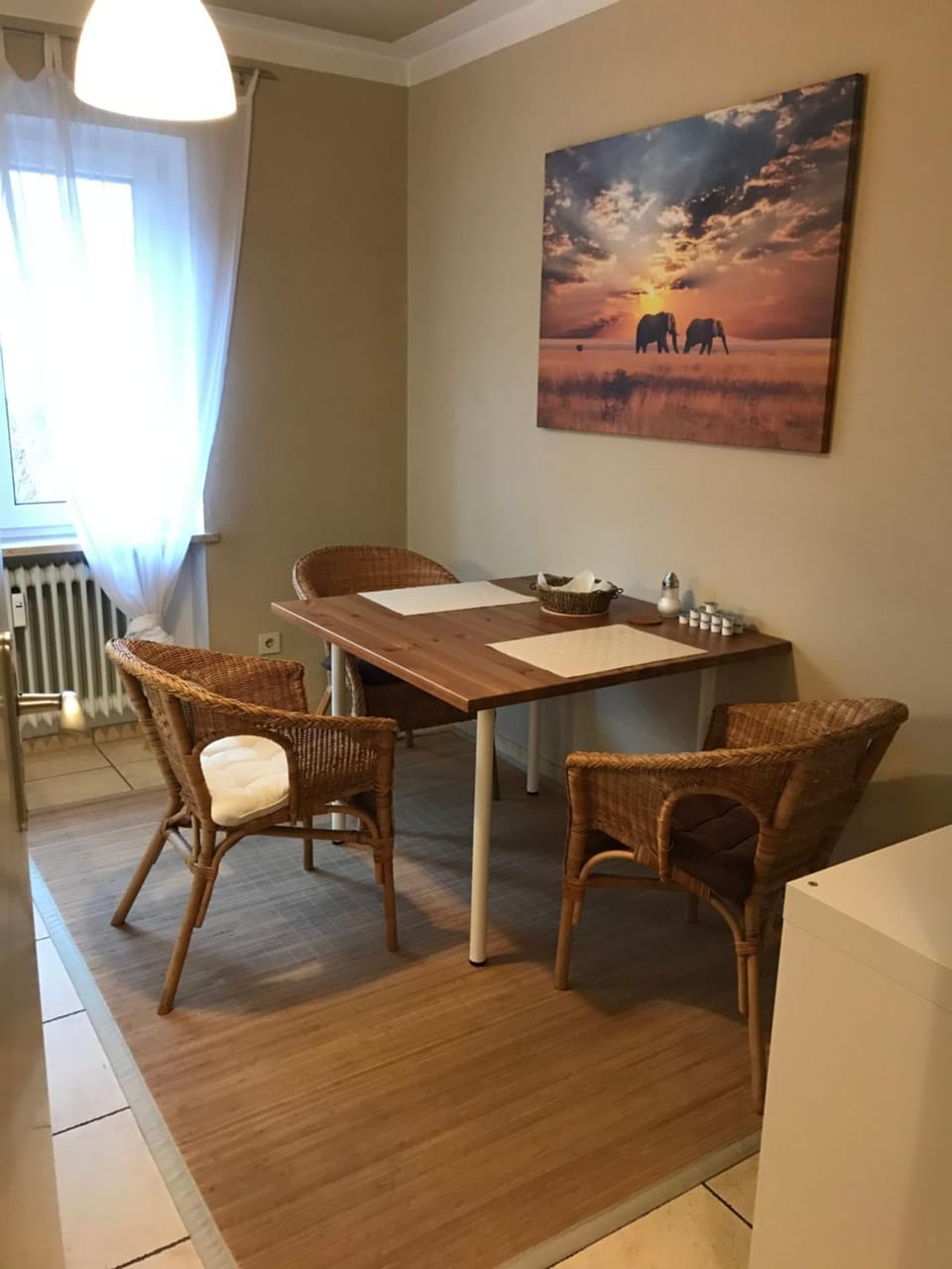 Dining area