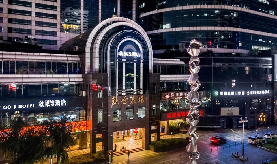Property building, Night, City view, Location