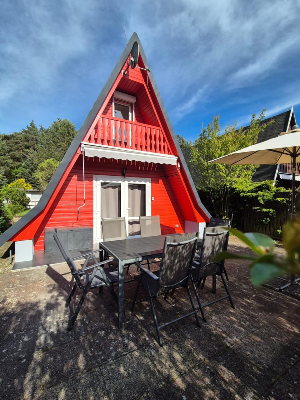 Property building, Patio