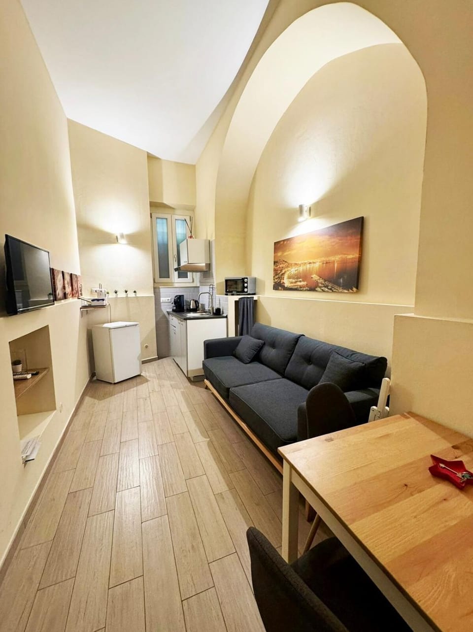 TV and multimedia, Kitchen or kitchenette, Living room, Dining area, Evening entertainment