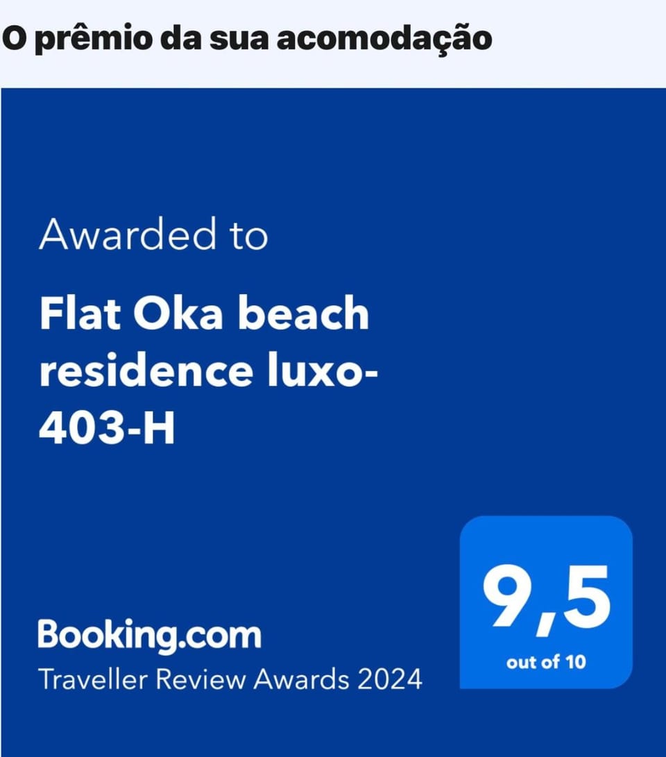Flat Beira Mar Oka beach residence luxo Muro Alto - Porto de Galinhas Apartment hotel in State of Pernambuco, Brazil