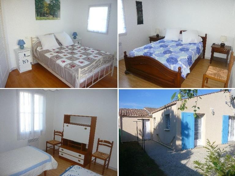mamaisonaoleron 3ch-6pers calme terrain clos OLERON House in Nouvelle-Aquitaine