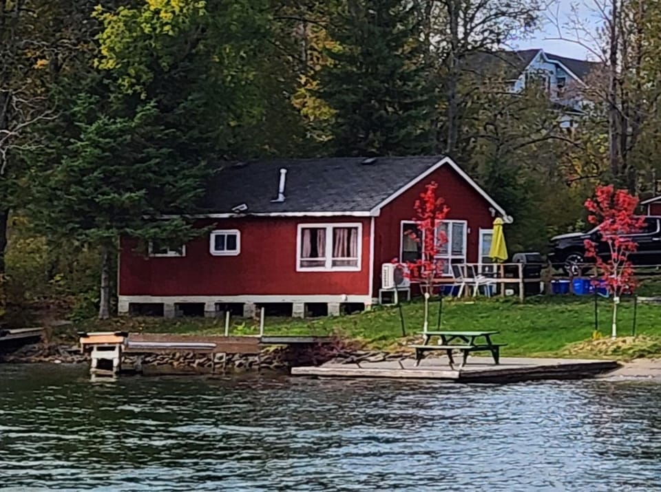 Property building, Natural landscape, River view