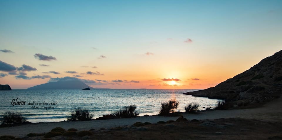 Glaros luxury studio on the Beach Apartment in Karpathos, 857 00, Greece