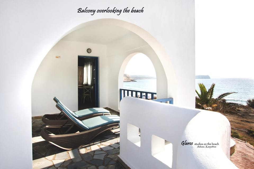 Glaros luxury studio on the Beach Apartment in Karpathos, 857 00, Greece