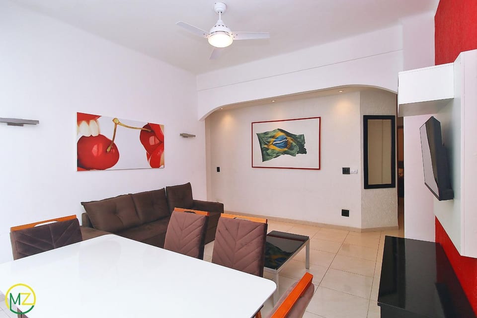 Modern 3 bedrooms with sea view in Posto 6 Apartment in Rio de Janeiro