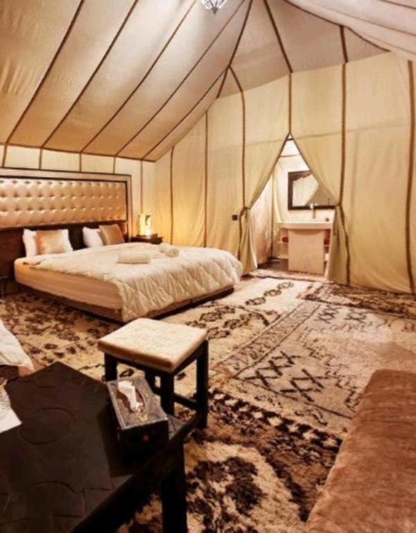 Sunset Camp Merzouga Luxury tent in Morocco
