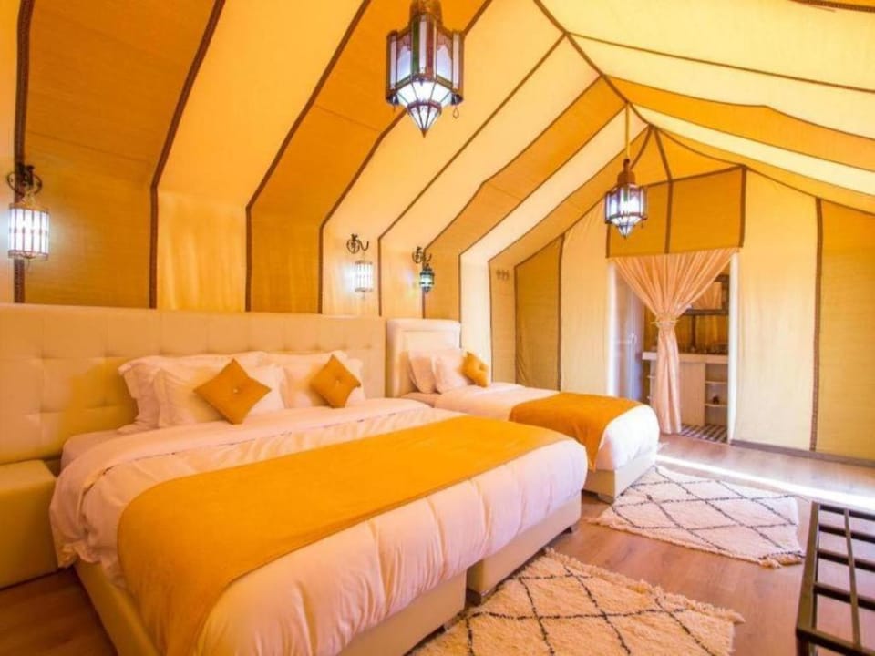 Sunset Camp Merzouga Luxury tent in Morocco