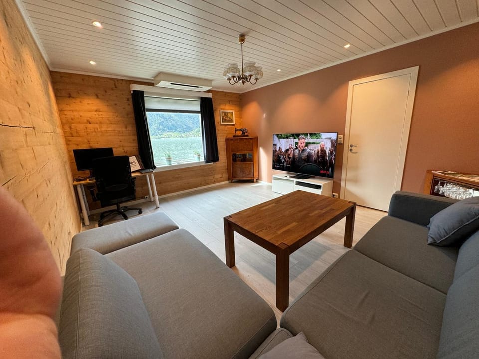 TV and multimedia, Living room, Seating area, air conditioner