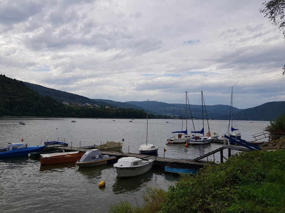 Natural landscape, Lake view