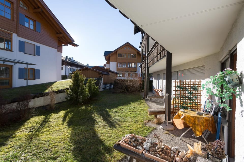 Property building, Garden