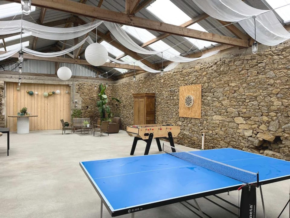 Children play ground, Darts, Game Room, Table tennis, Living room