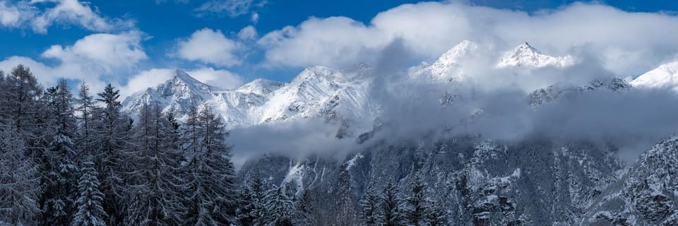 Day, Natural landscape, Winter, On site, Mountain view, Mountain view