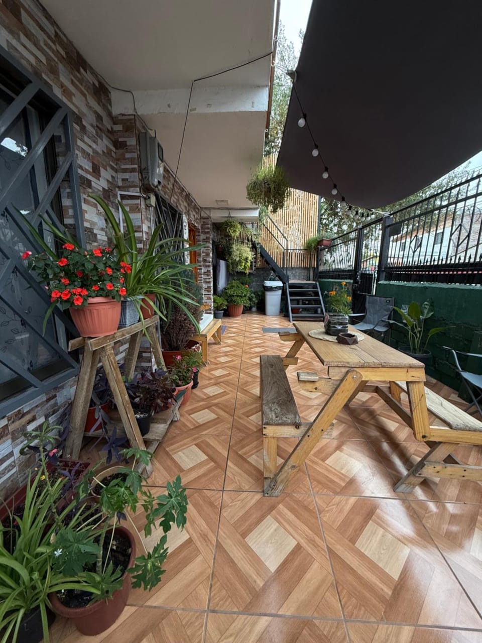 Day, Garden, Seating area, Garden view