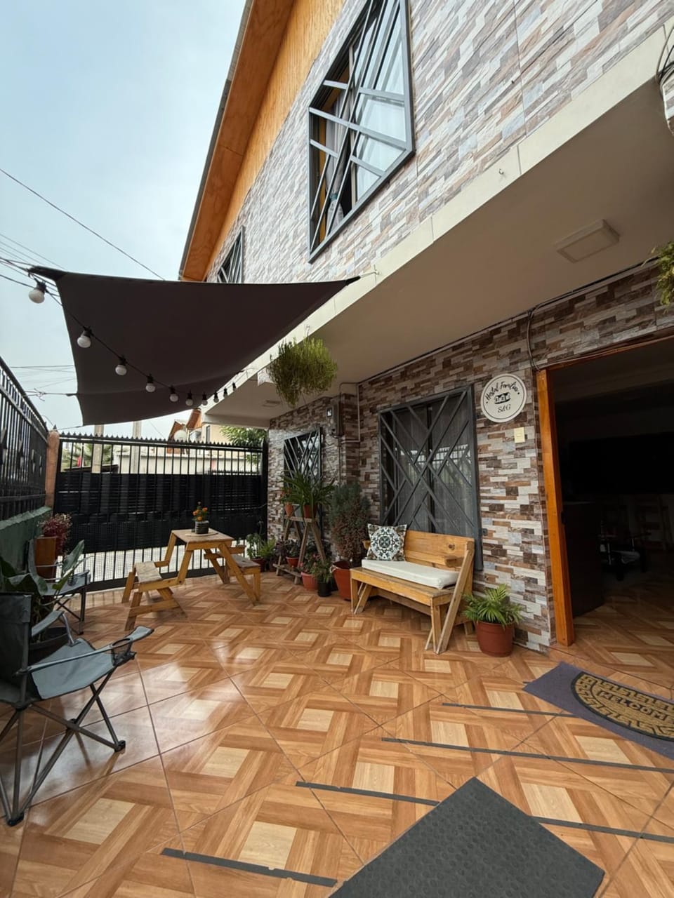Patio, Off site, Day, Entertainment