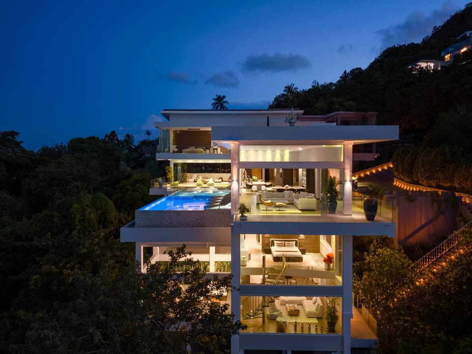 Property building, Night