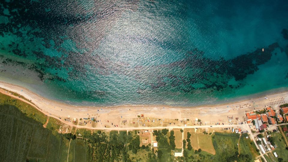 Day, Bird's eye view, Beach