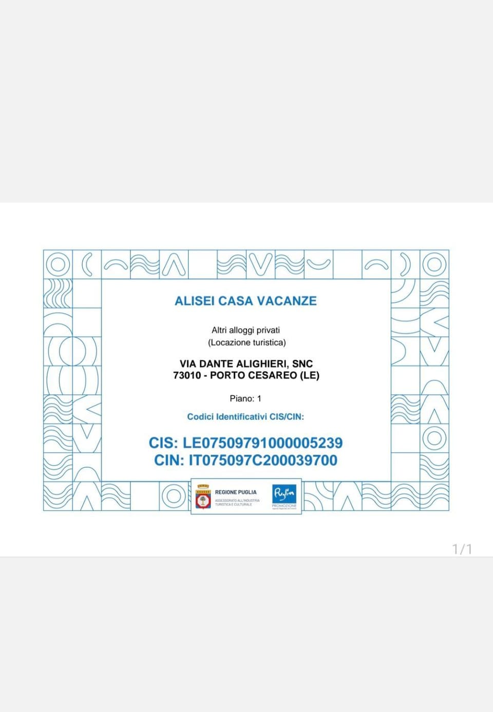 Alisei casa vacanze Apartment in Porto Cesareo