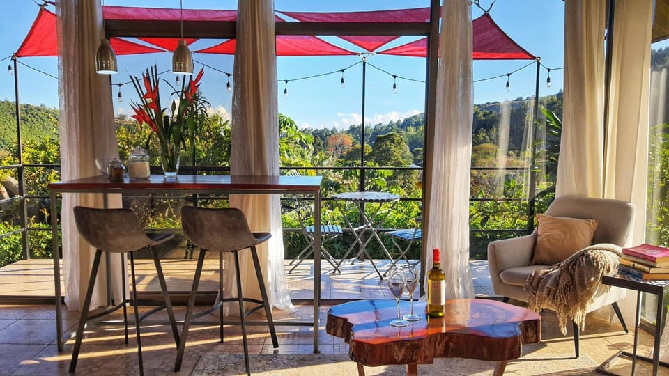 View (from property/room), Living room, Dining area, Mountain view
