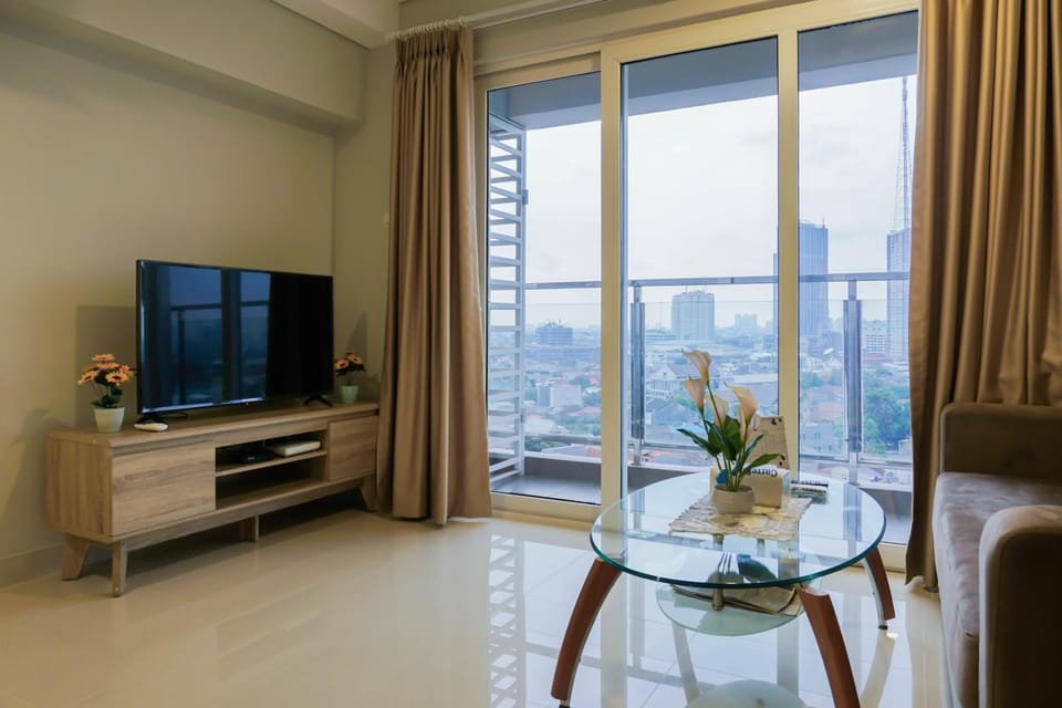 Modern 2BR Apartment at Maqna Residence By Travelio Apartment in Jakarta