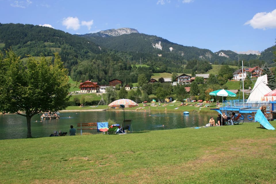 Natural landscape, Lake view