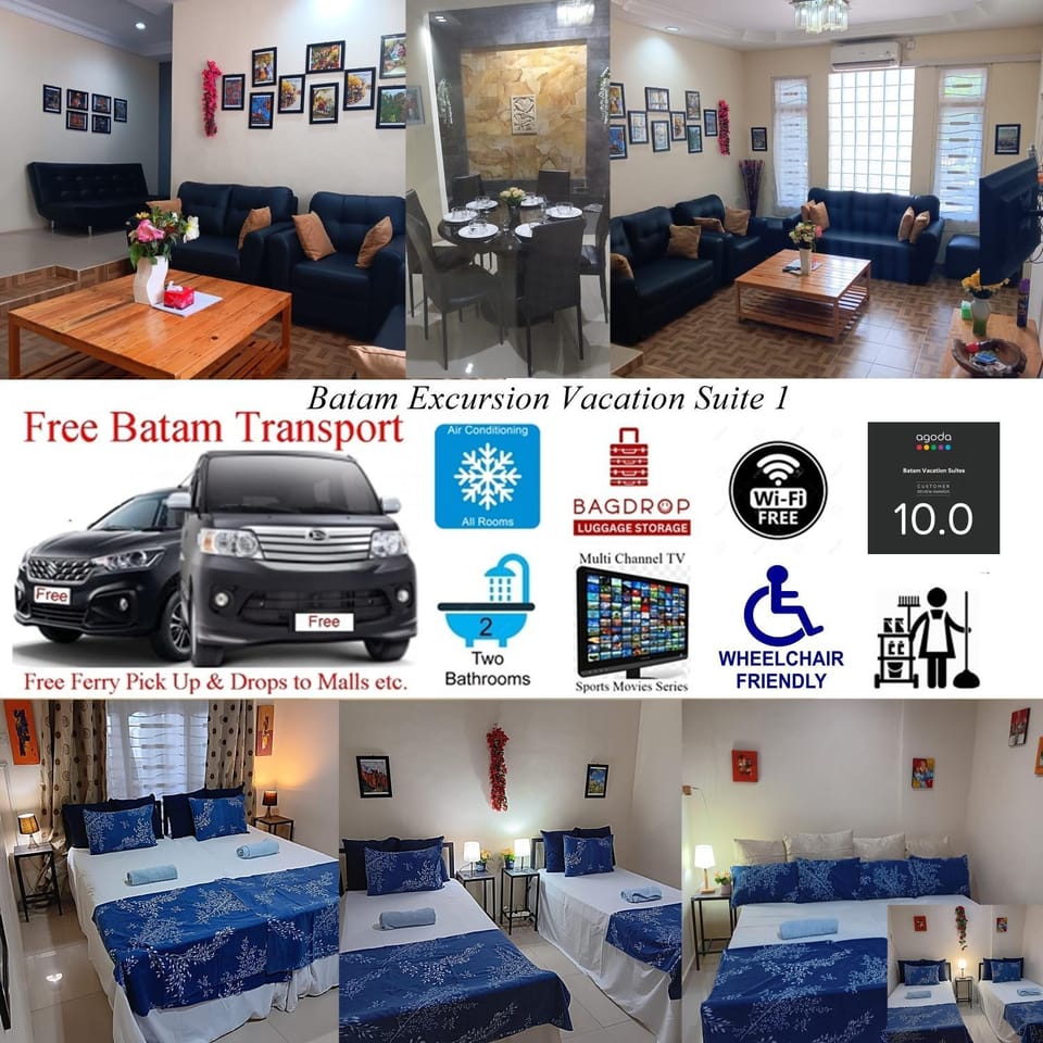 Living room, Bedroom