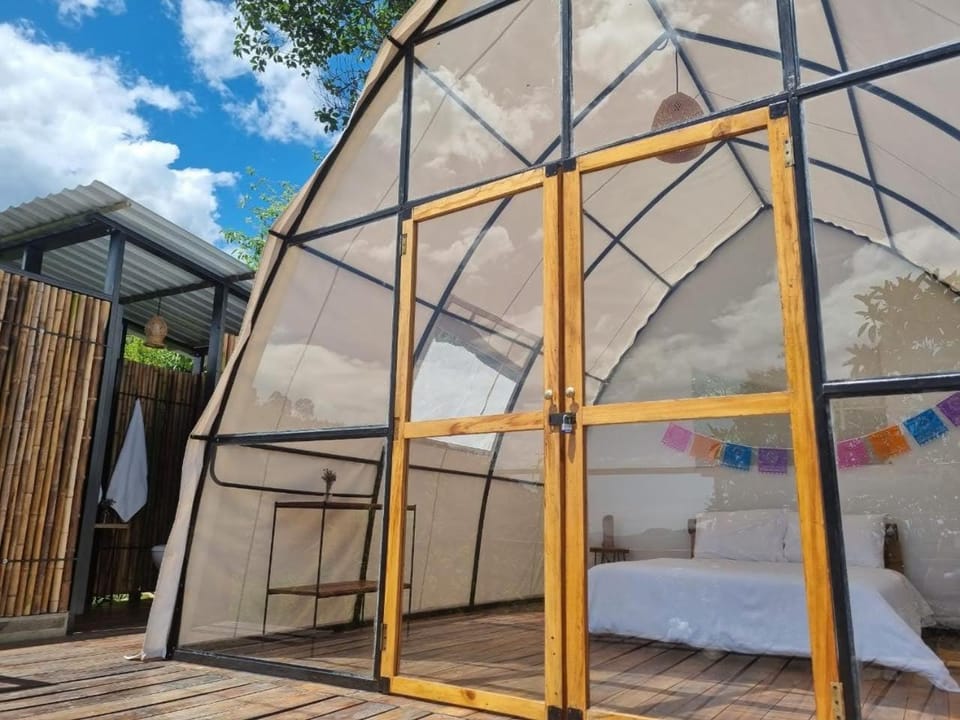 Ecoglamping Reserva Natural Paraíso Andino Luxury tent in Cundinamarca, Colombia
